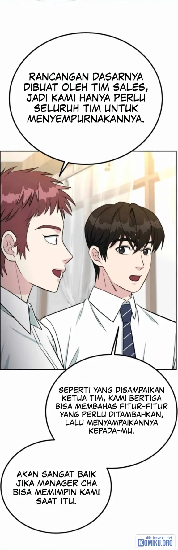 Reincarnated as a New Employee Chapter 63 Gambar 64