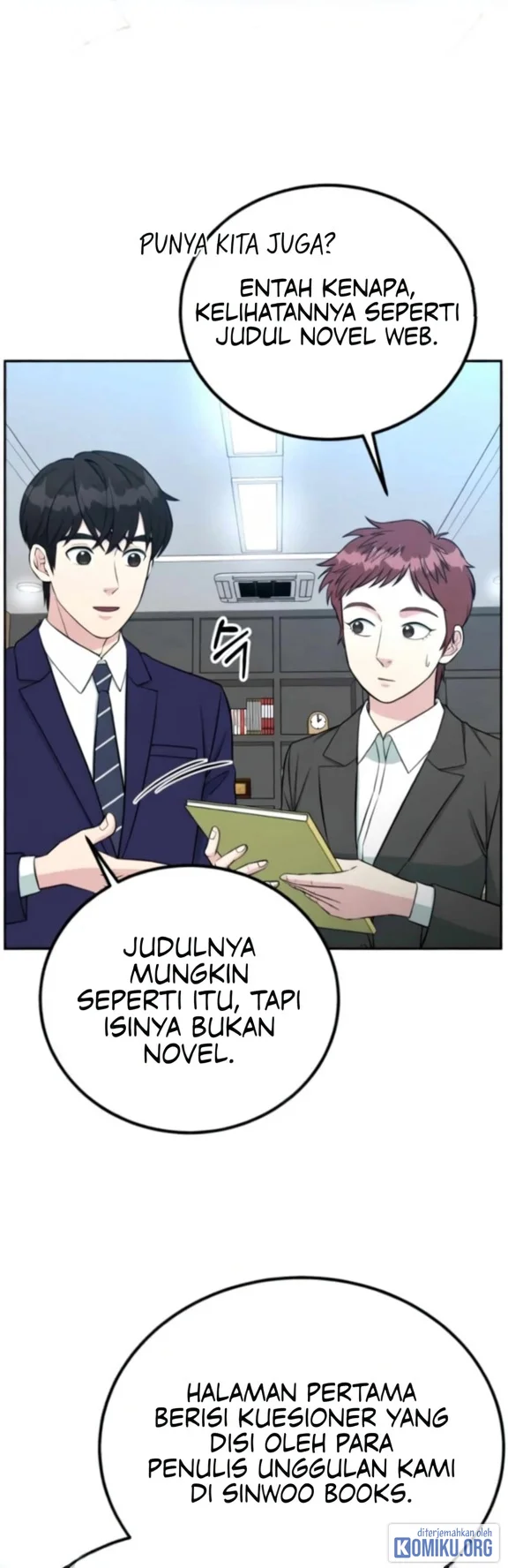 Reincarnated as a New Employee Chapter 65 Gambar 45