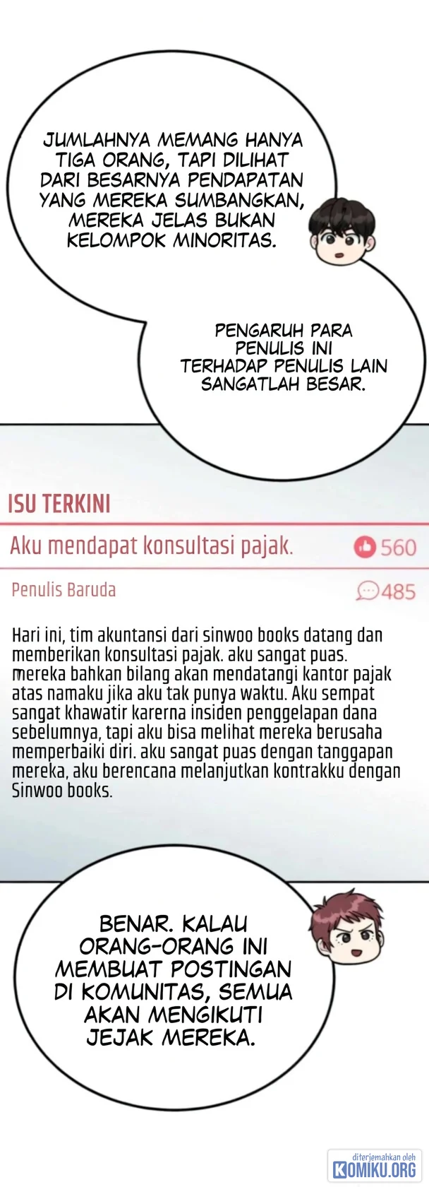 Reincarnated as a New Employee Chapter 65 Gambar 52