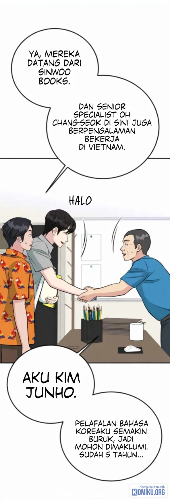 Reincarnated as a New Employee Chapter 70 Gambar 70