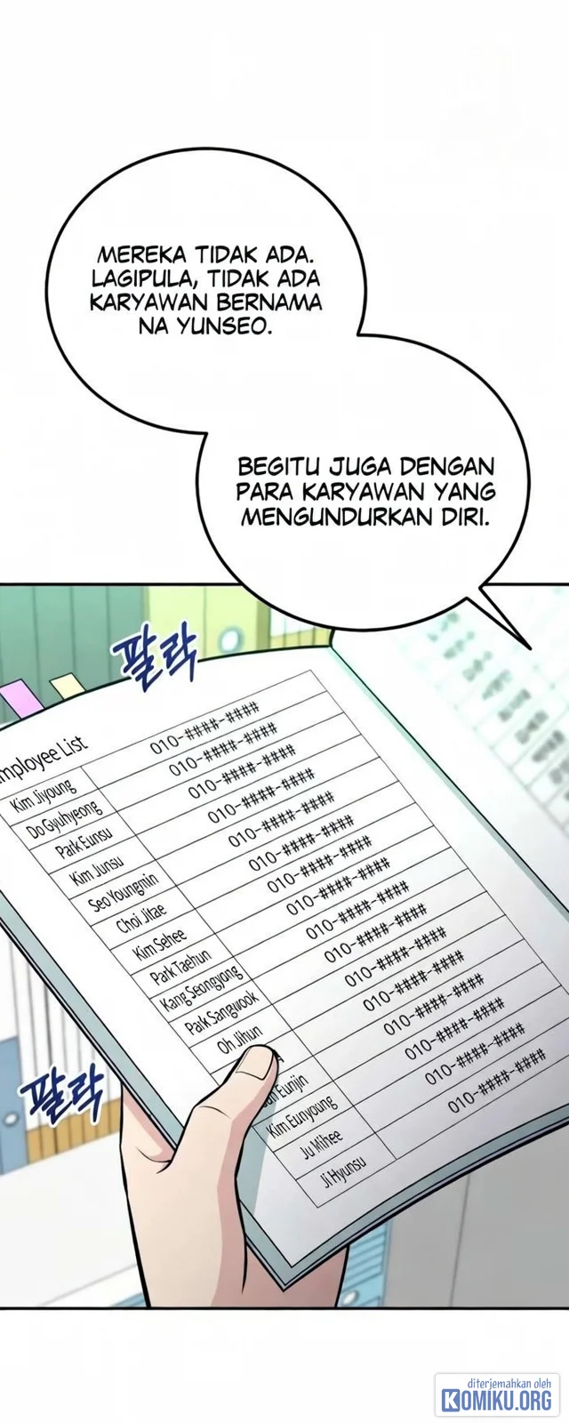 Reincarnated as a New Employee Chapter 74 Gambar 54