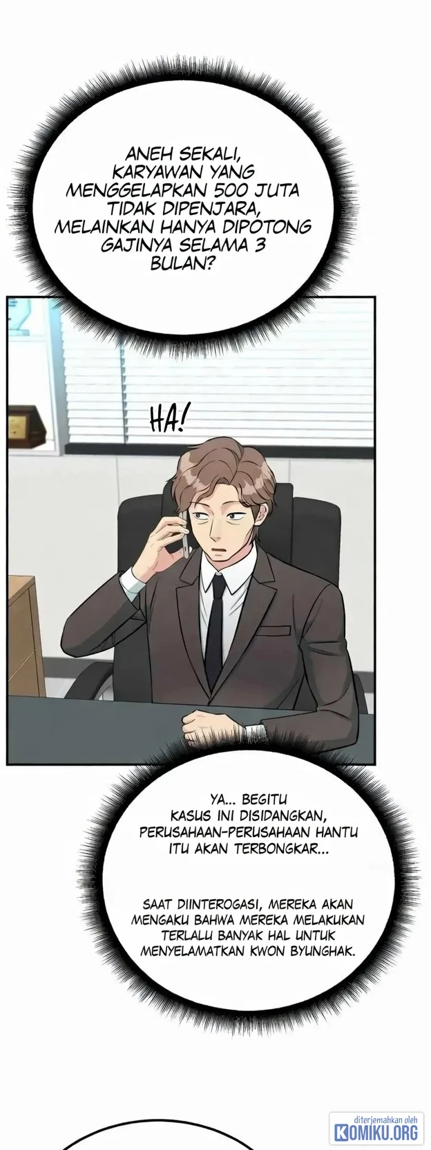 Reincarnated as a New Employee Chapter 78 halaman 21