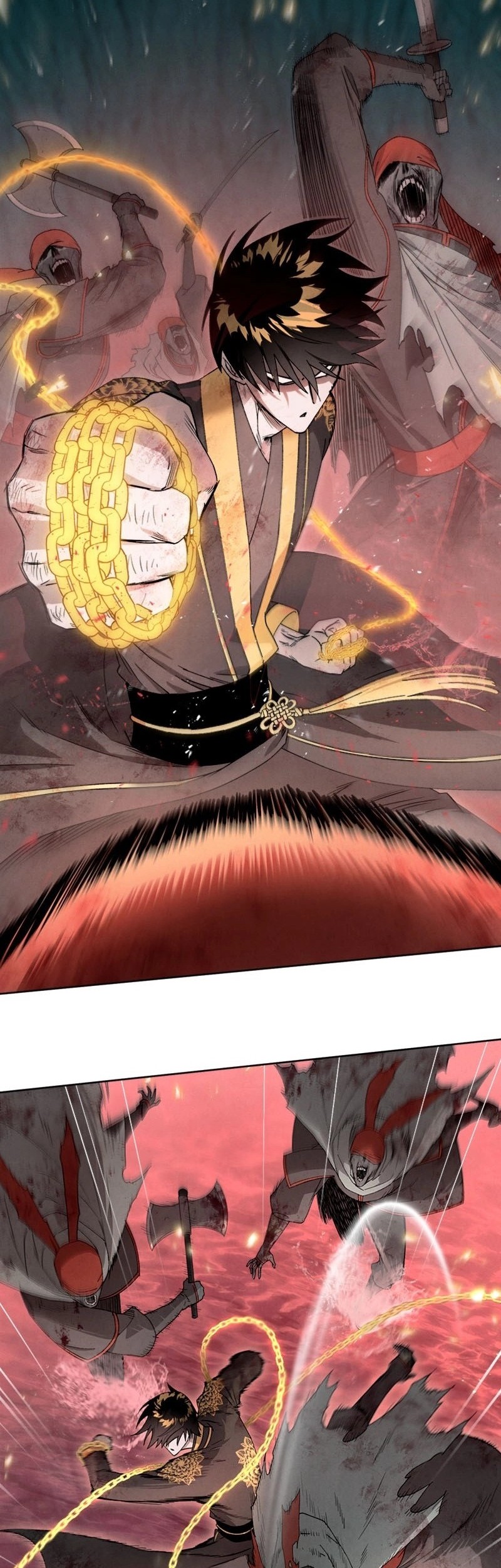 Baca Manhwa Reincarnated In a Cursed Game Chapter 23 Gambar 2