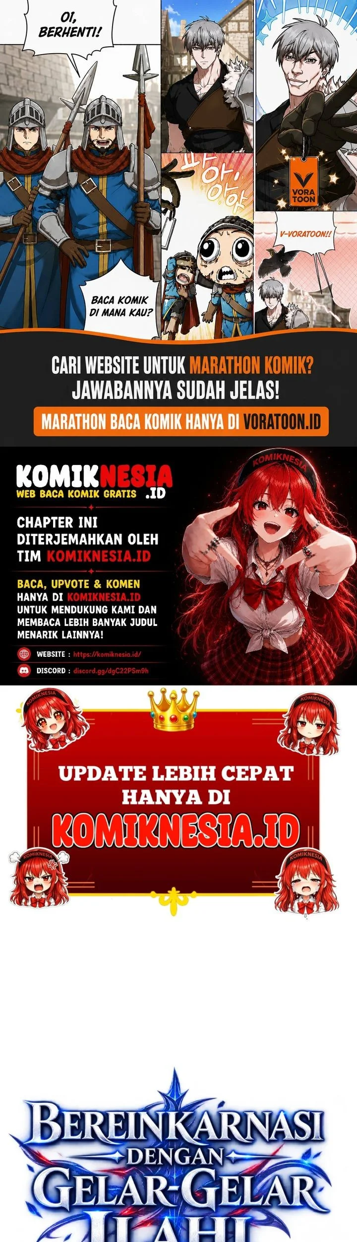 Komik Reincarnated with Divine Titles Chapter 13 gambar 1