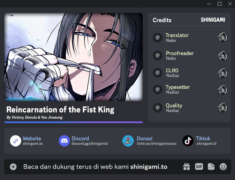 Baca Komik Reincarnation Of The Fist King Chapter 2 Gambar 1