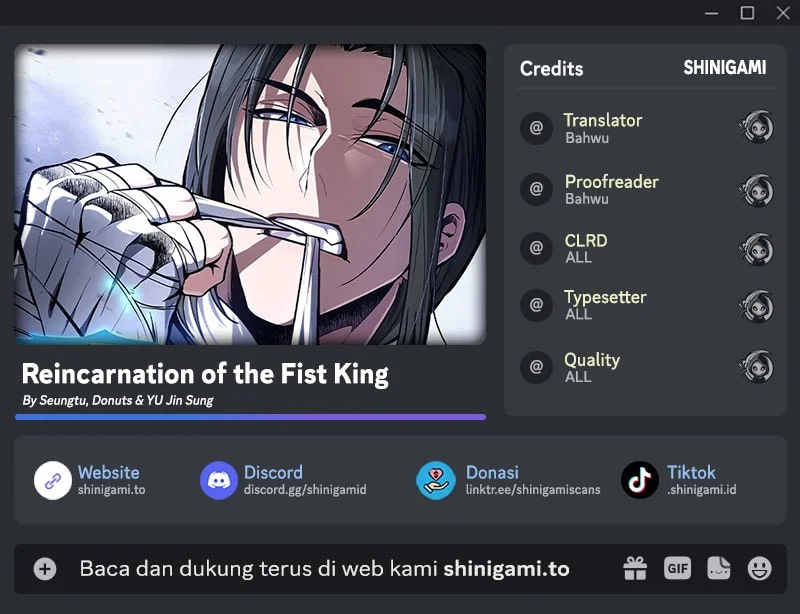 Komik Reincarnation Of The Fist King Chapter 59 gambar 1