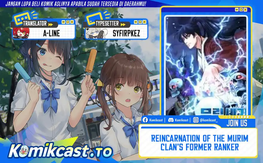 Komik Reincarnation of the Murim Clan’s Former Ranker Chapter 180 gambar nomor 1