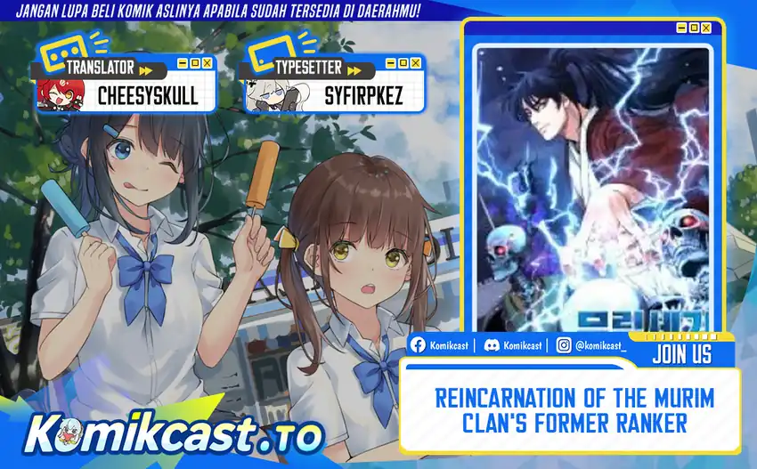 Komik Reincarnation of the Murim Clan’s Former Ranker Chapter 184 gambar 1