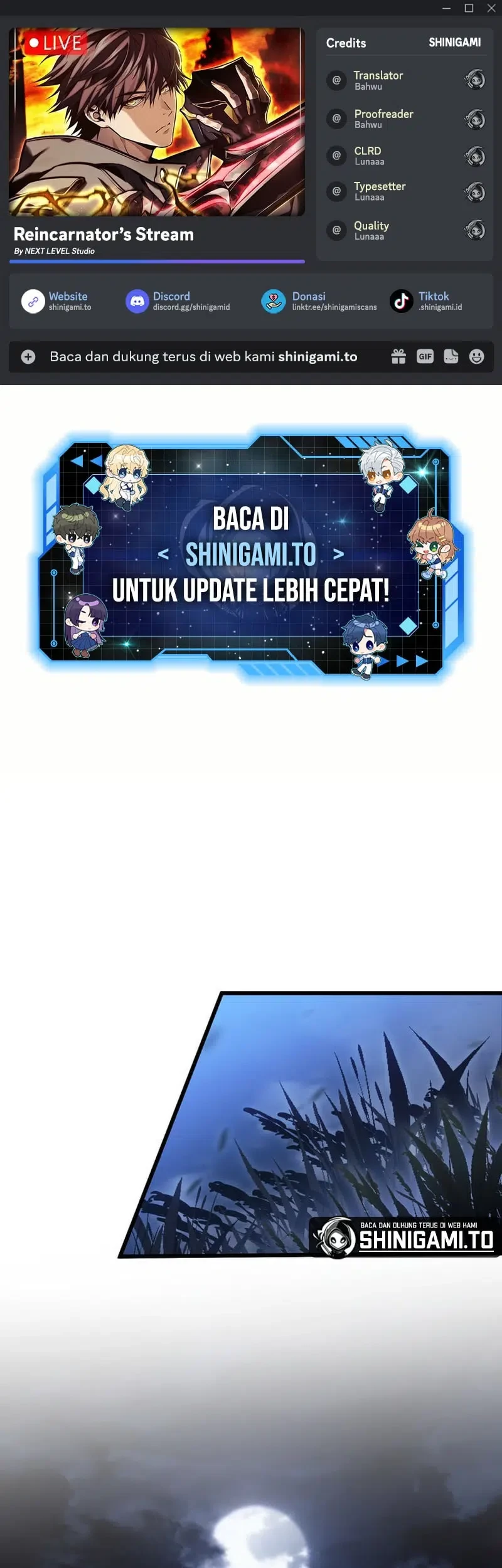 Komik Reincarnator’s Stream Chapter 70 gambar 1