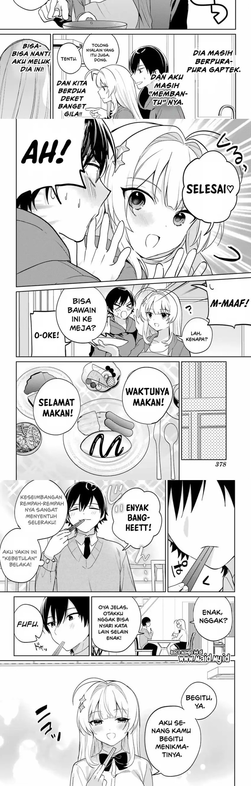Remote Jugyou ni Nattara Class 1 no Bishoujo to Doukyo Suru Koto ni Natta Chapter 13 Gambar 8