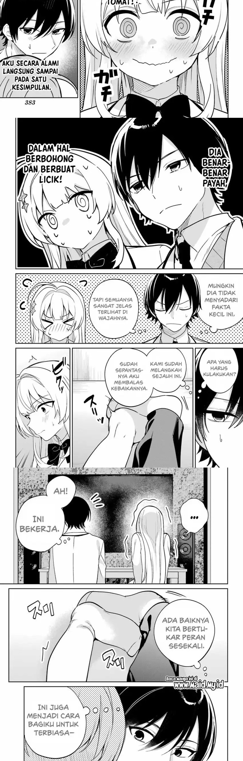 Remote Jugyou ni Nattara Class 1 no Bishoujo to Doukyo Suru Koto ni Natta Chapter 13 Gambar 11