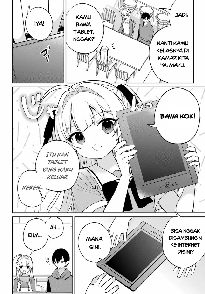 Remote Jugyou ni Nattara Class 1 no Bishoujo to Doukyo Suru Koto ni Natta Chapter 15 Gambar 16