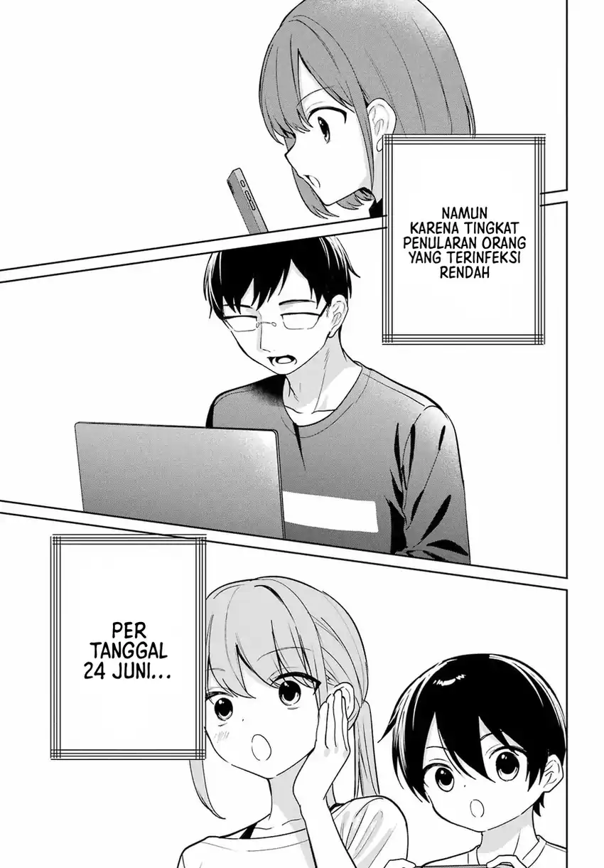Remote Jugyou ni Nattara Class 1 no Bishoujo to Doukyo Suru Koto ni Natta Chapter 20.1 Gambar 11