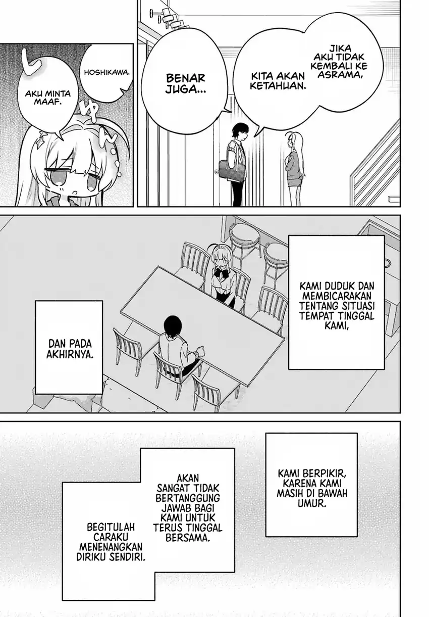 Remote Jugyou ni Nattara Class 1 no Bishoujo to Doukyo Suru Koto ni Natta Chapter 20.1 Gambar 16