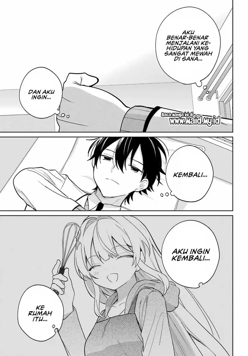 Remote Jugyou ni Nattara Class 1 no Bishoujo to Doukyo Suru Koto ni Natta Chapter 20.1 Gambar 26