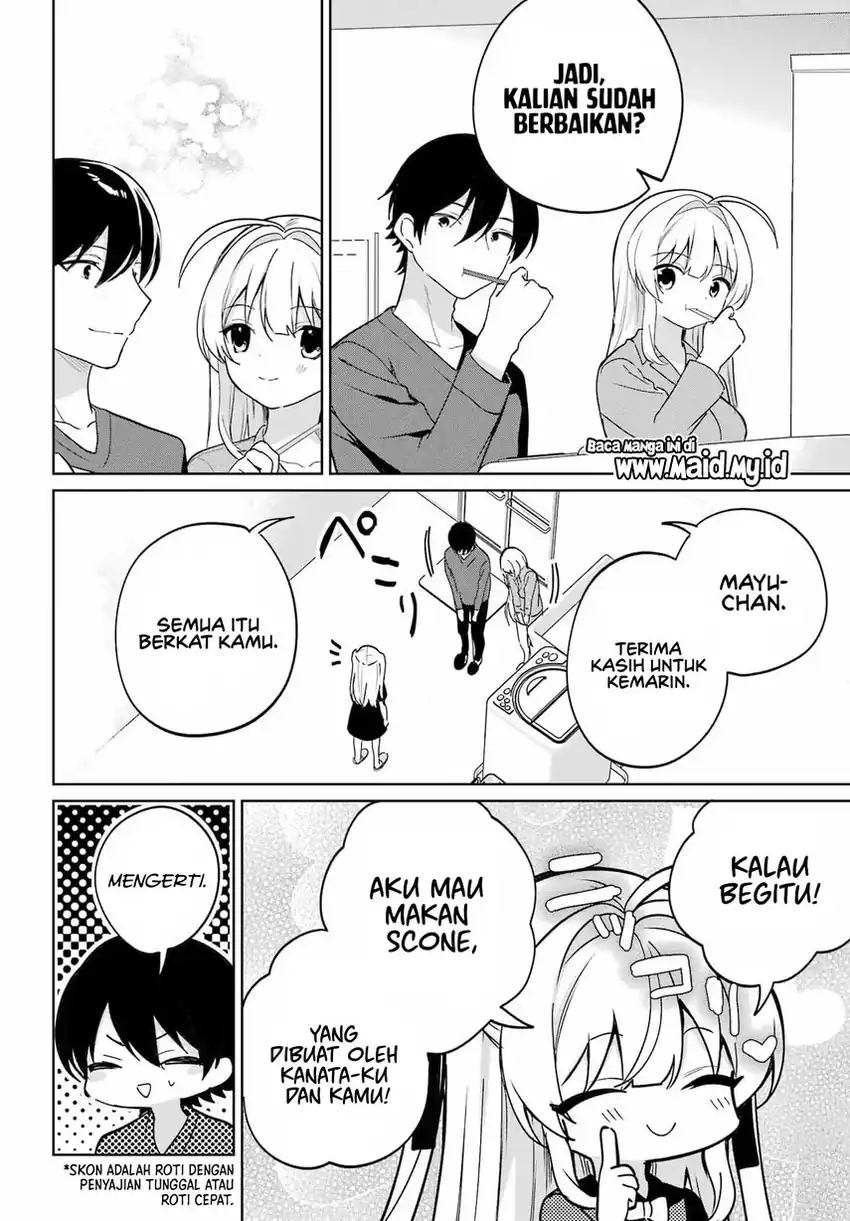 Remote Jugyou ni Nattara Class 1 no Bishoujo to Doukyo Suru Koto ni Natta Chapter 20.1 Gambar 6