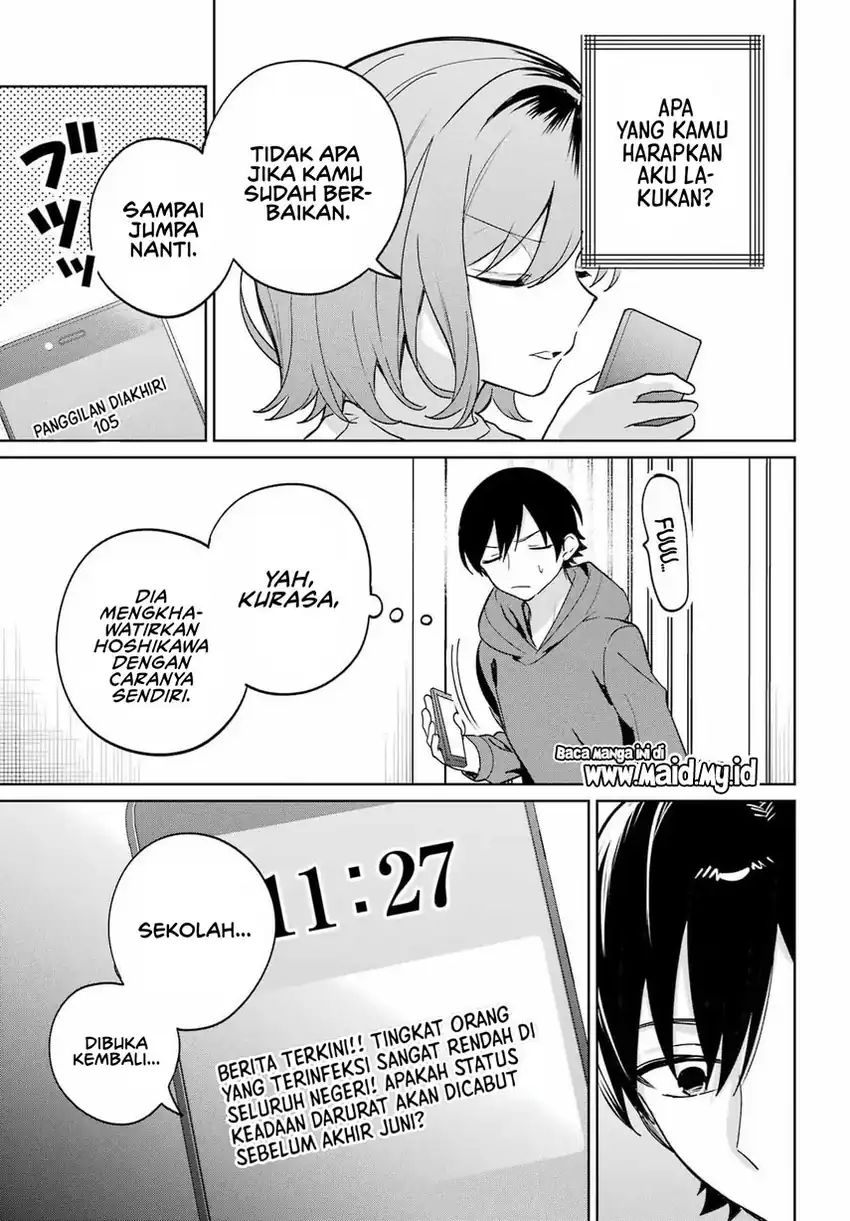 Remote Jugyou ni Nattara Class 1 no Bishoujo to Doukyo Suru Koto ni Natta Chapter 20.1 Gambar 9