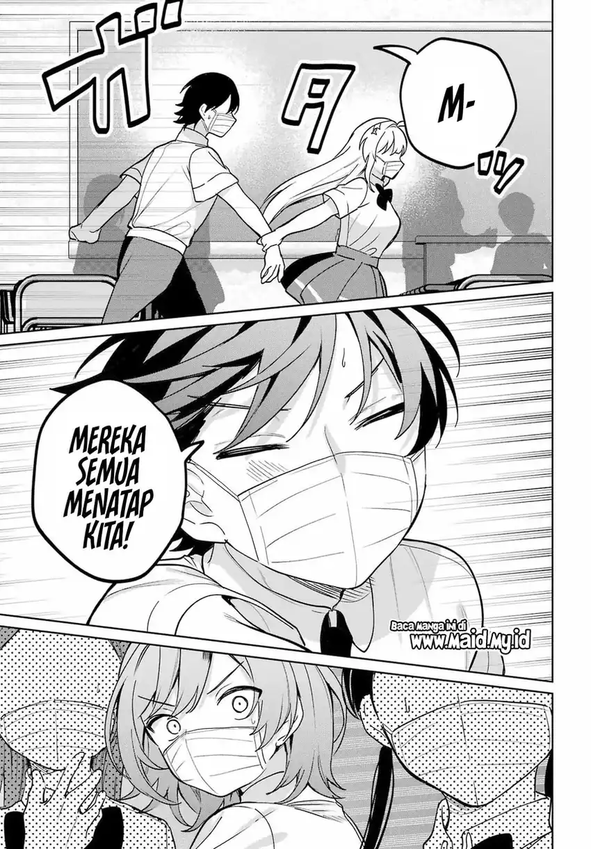 Remote Jugyou ni Nattara Class 1 no Bishoujo to Doukyo Suru Koto ni Natta Chapter 20.2 Gambar 14