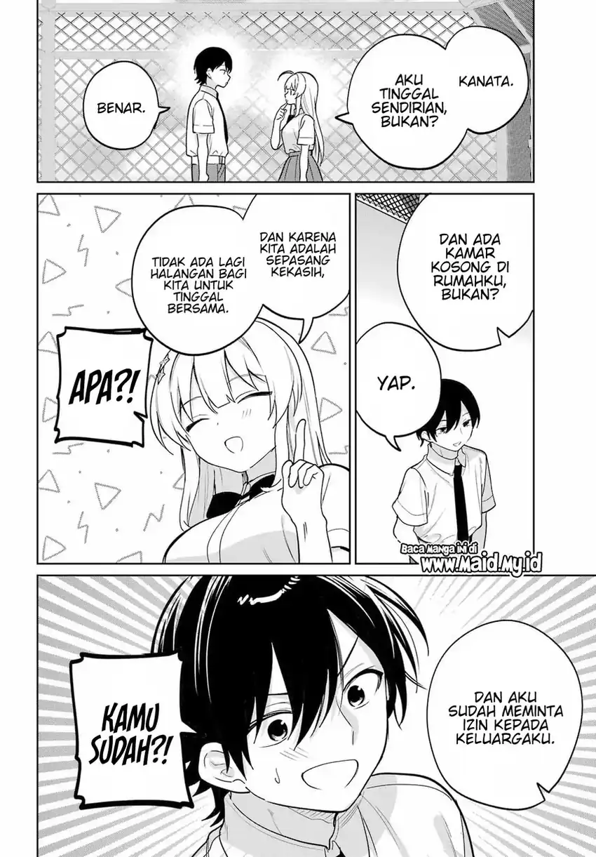 Remote Jugyou ni Nattara Class 1 no Bishoujo to Doukyo Suru Koto ni Natta Chapter 20.2 Gambar 31