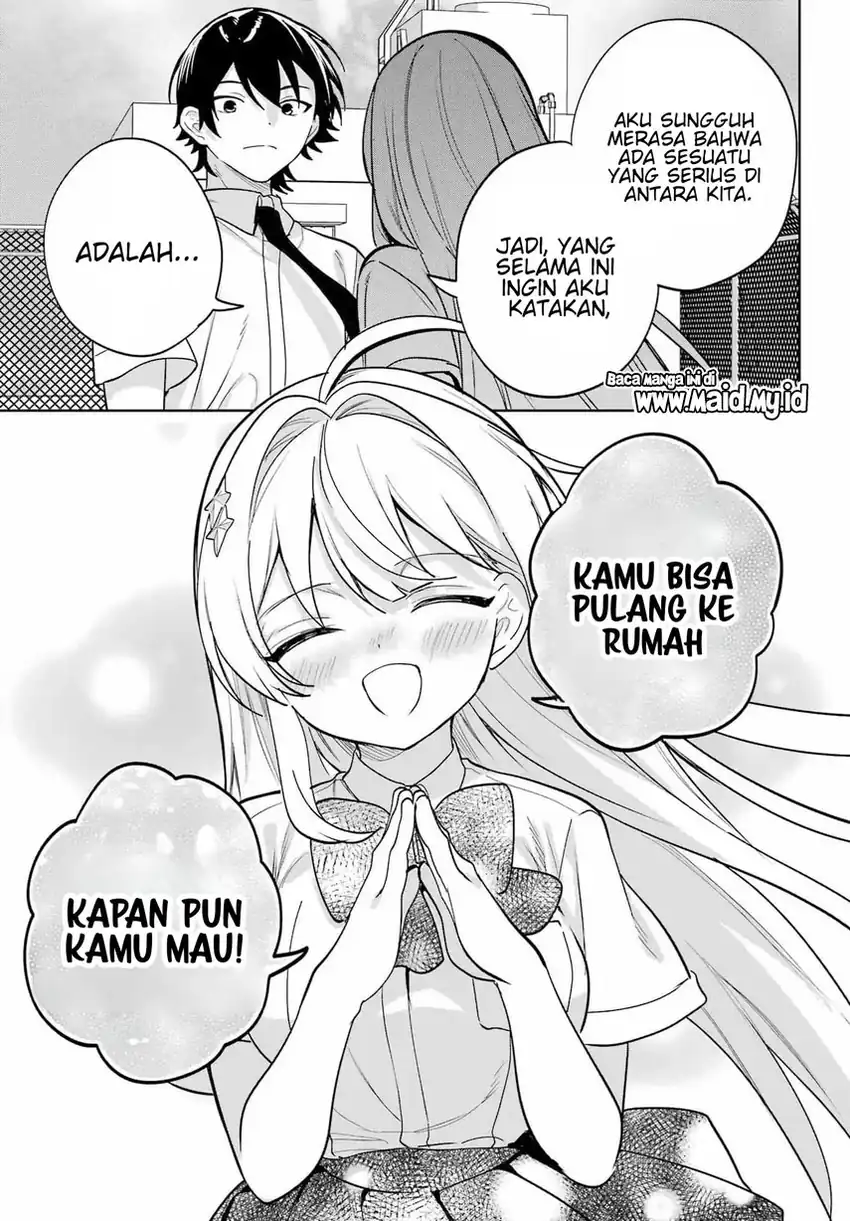 Remote Jugyou ni Nattara Class 1 no Bishoujo to Doukyo Suru Koto ni Natta Chapter 20.2 Gambar 32