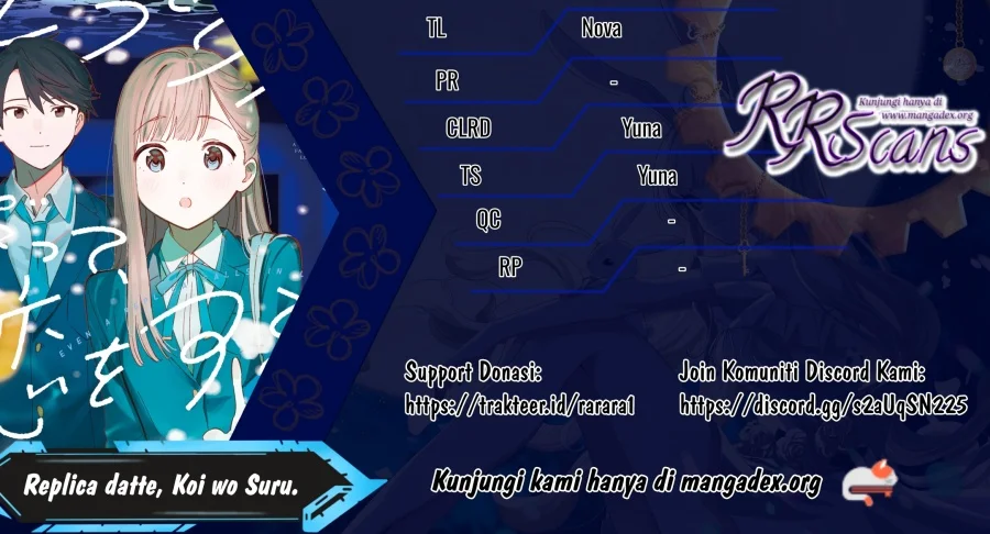 Komik Replica Datte, Koi wo suru. Chapter 13 gambar 1