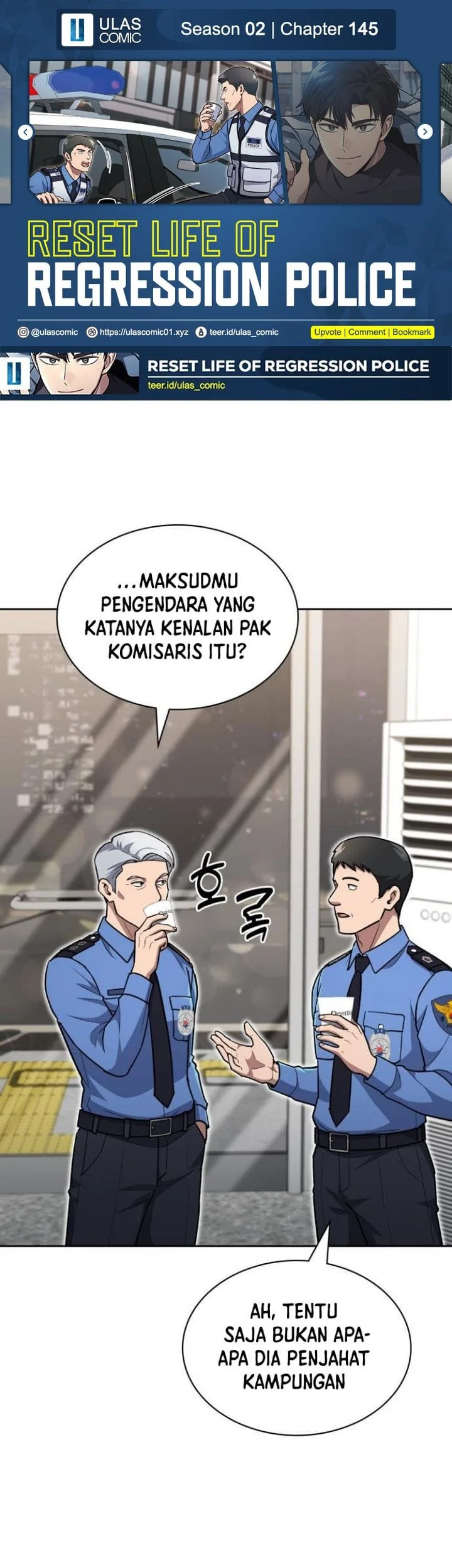 Komik Reset Life of Regression Police Chapter 145 gambar 1