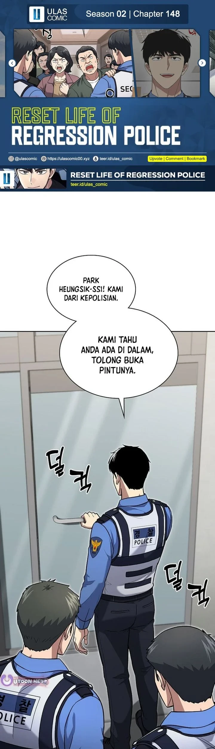 Komik Reset Life of Regression Police Chapter 148 gambar 1