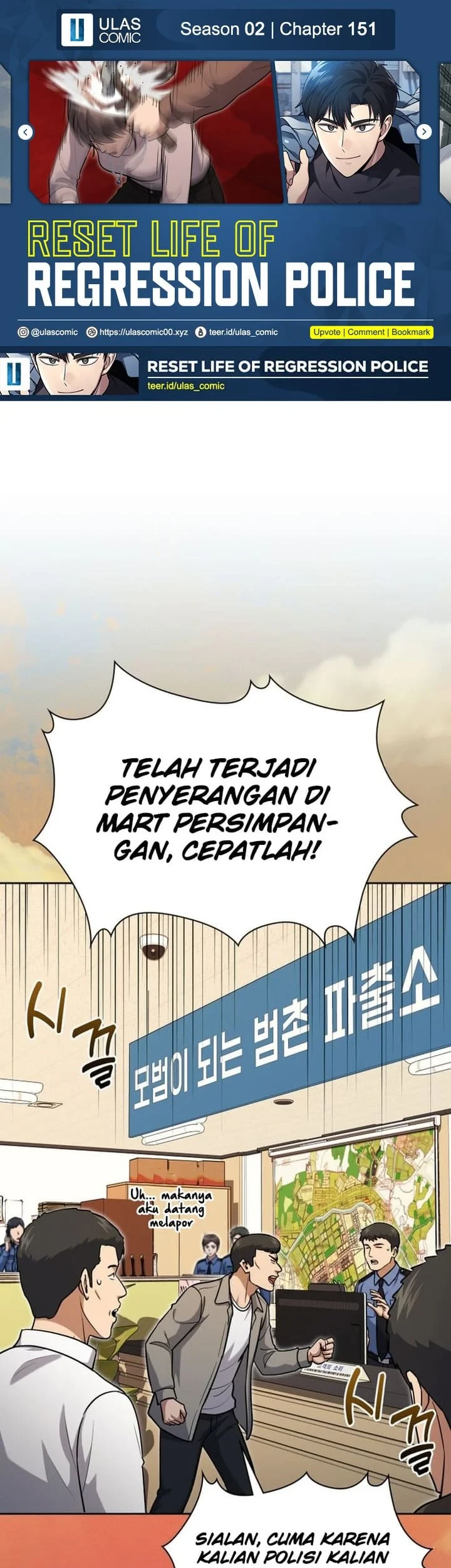 Komik Reset Life of Regression Police Chapter 151 gambar 1