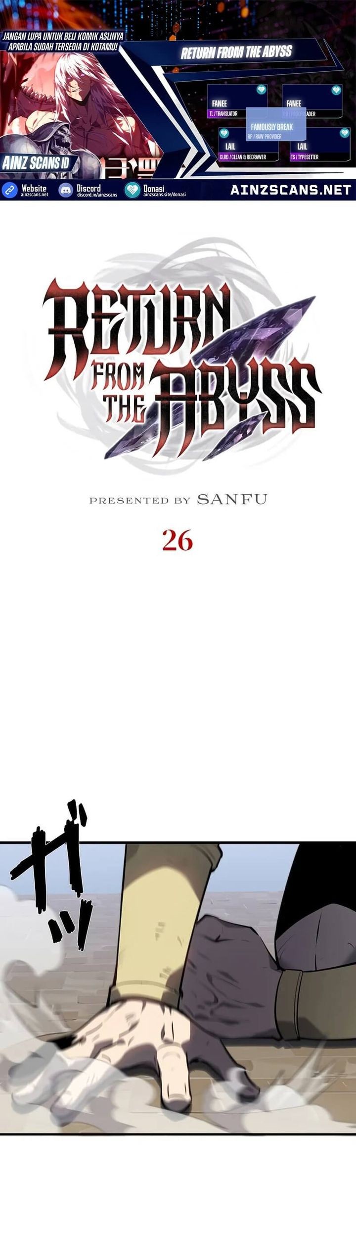 Baca Komik Return From The Abyss Chapter 26 Gambar 1
