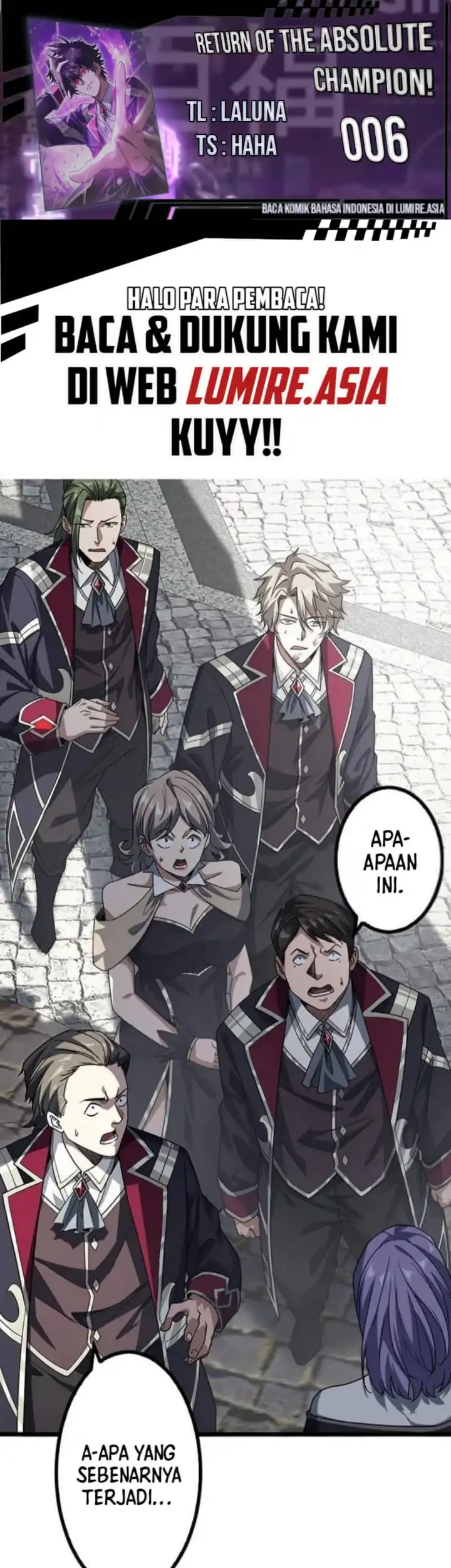 Komik Return of the Absolute Champion Chapter 6 gambar nomor 1