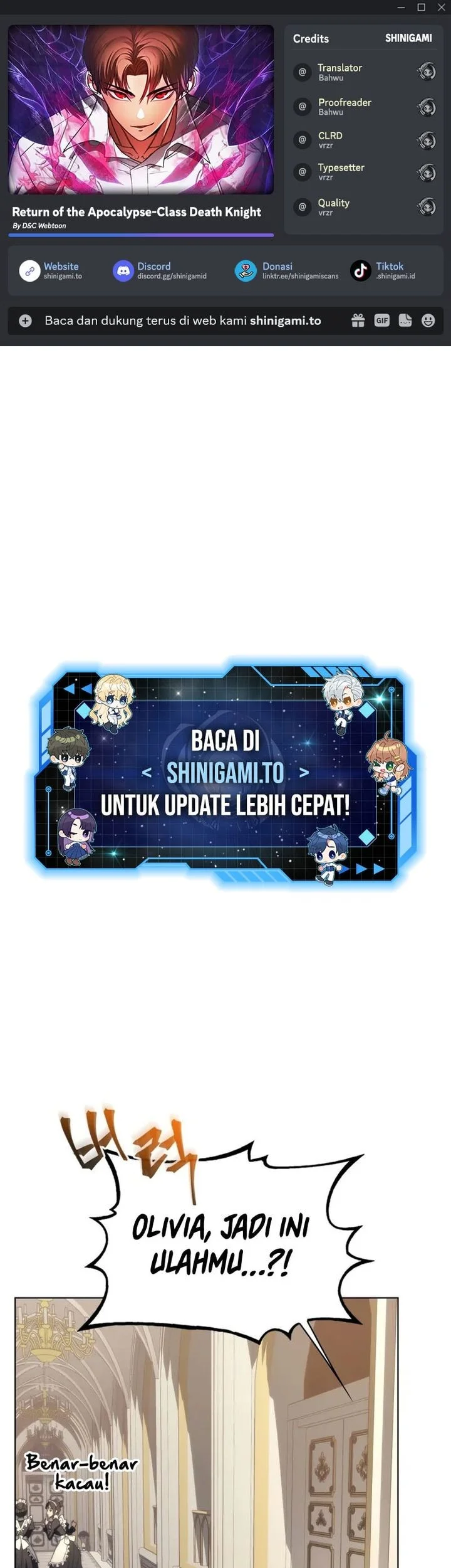 Komik Return Of The Apocalypse-Class Death Knight Chapter 51 gambar nomor 1