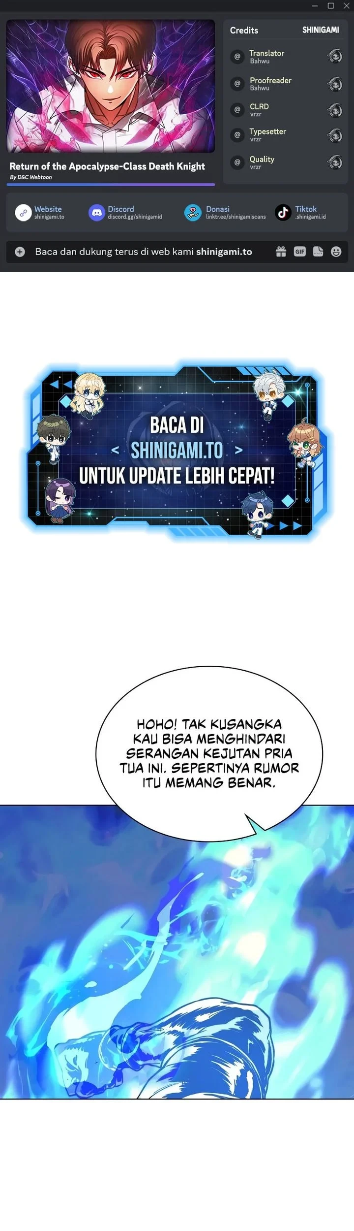 Komik Return Of The Apocalypse-Class Death Knight Chapter 77 gambar 1