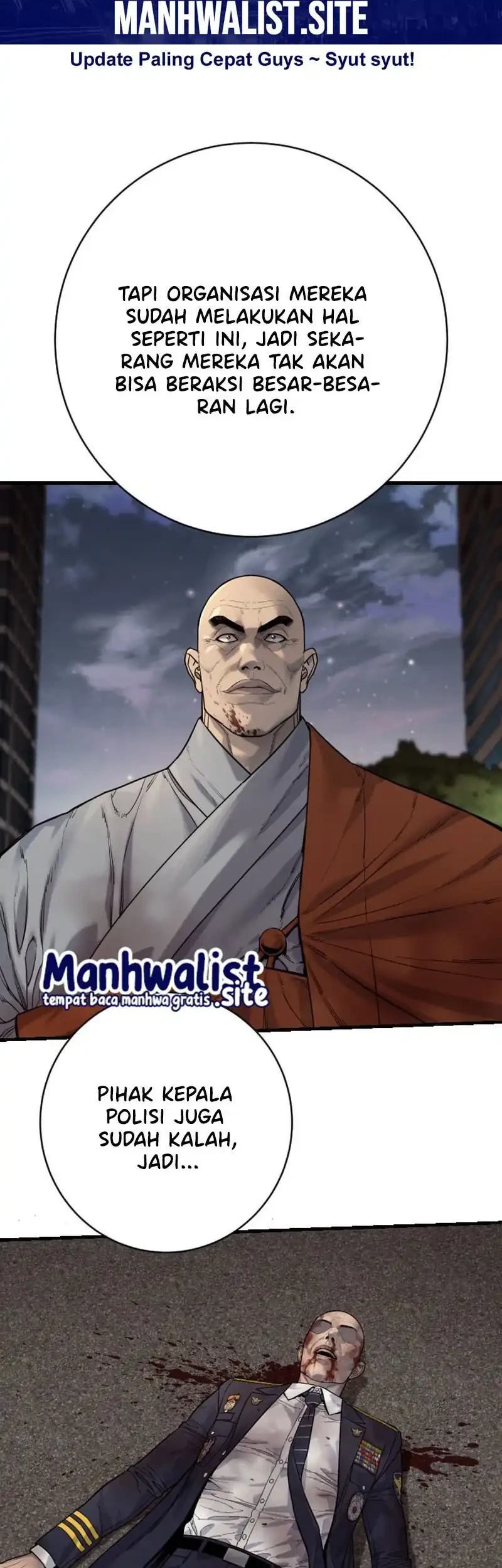 Return of the Bloodthirsty Police Chapter 100 Gambar 44