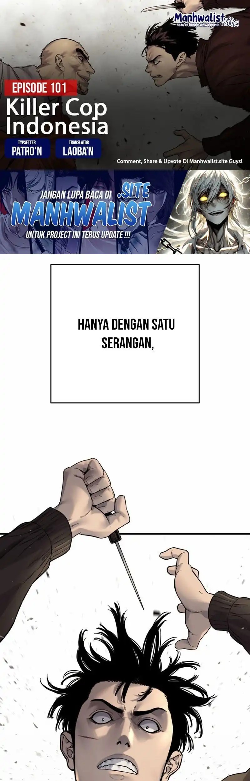 Baca Komik Return of the Bloodthirsty Police Chapter 101 Gambar 1