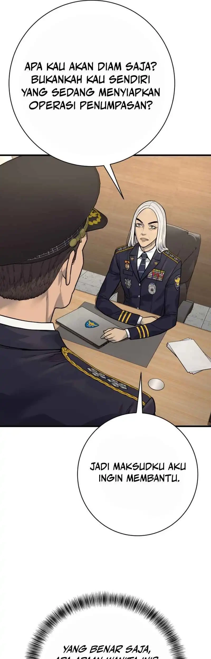 Return of the Bloodthirsty Police Chapter 116 Gambar 47