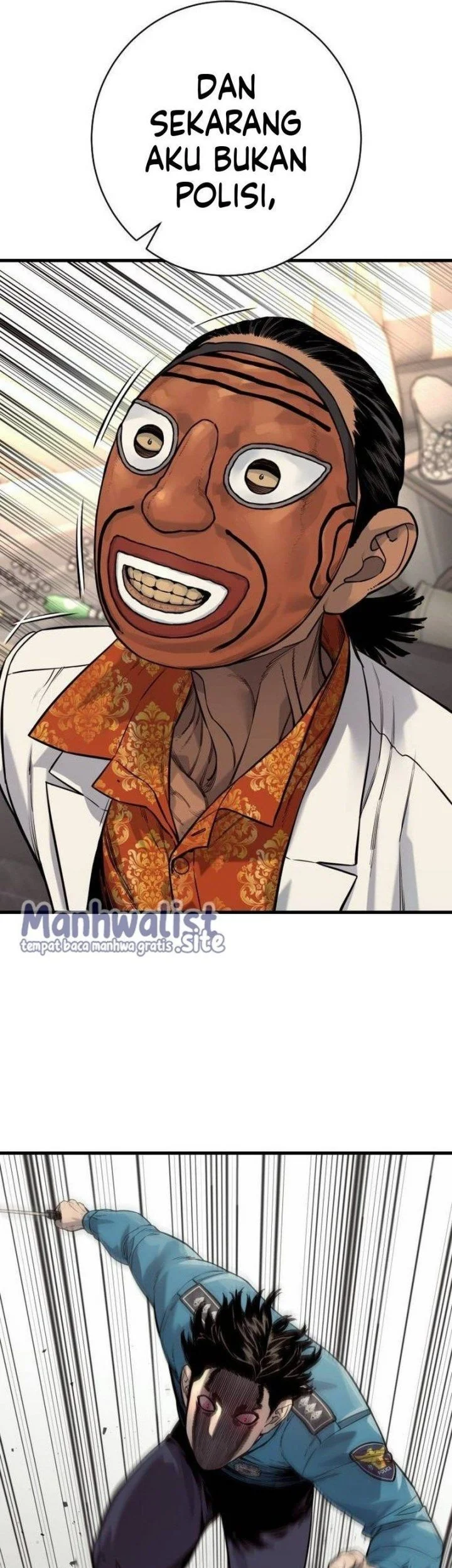 Return of the Bloodthirsty Police Chapter 121 Gambar 58