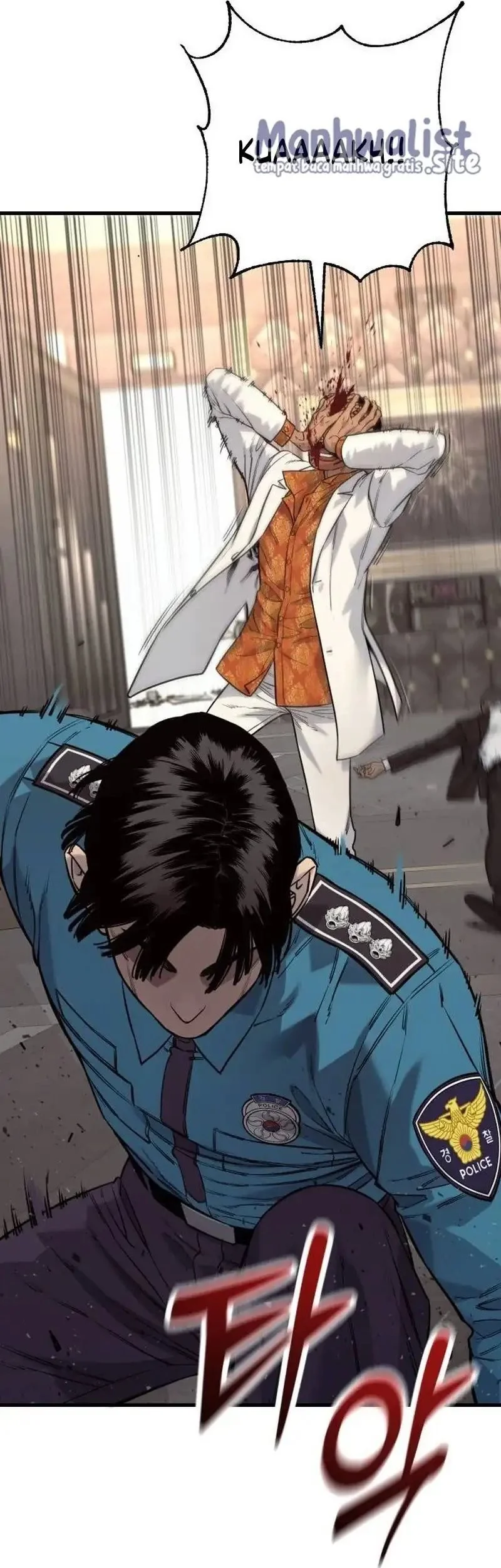 Return of the Bloodthirsty Police Chapter 122 Gambar 32