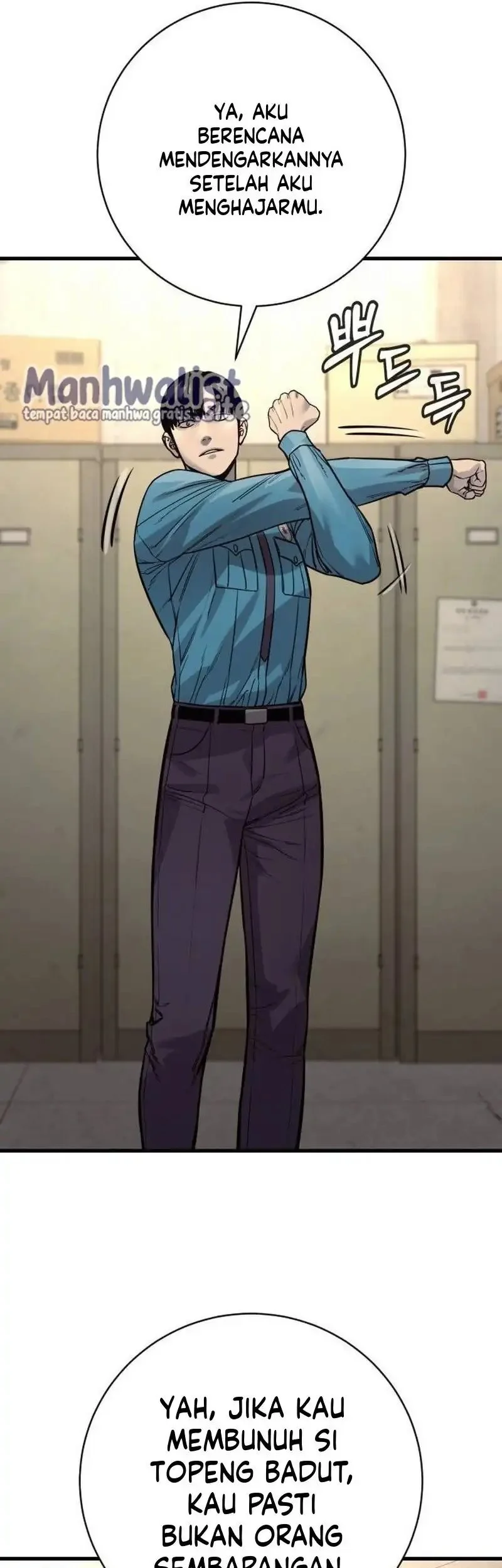 Return of the Bloodthirsty Police Chapter 124 Gambar 55