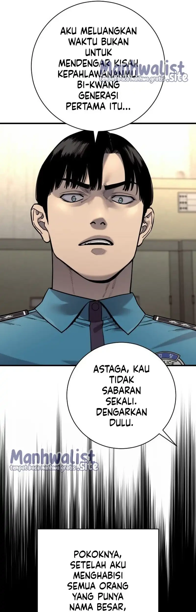Return of the Bloodthirsty Police Chapter 125 Gambar 58