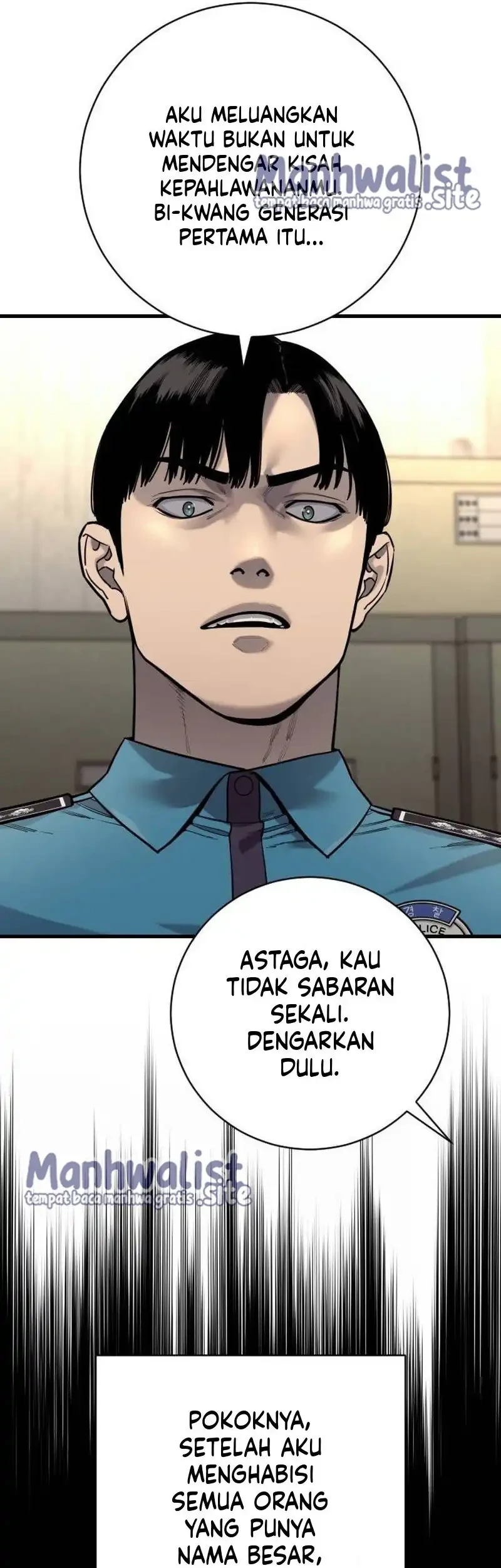 Return of the Bloodthirsty Police Chapter 126 Gambar 61