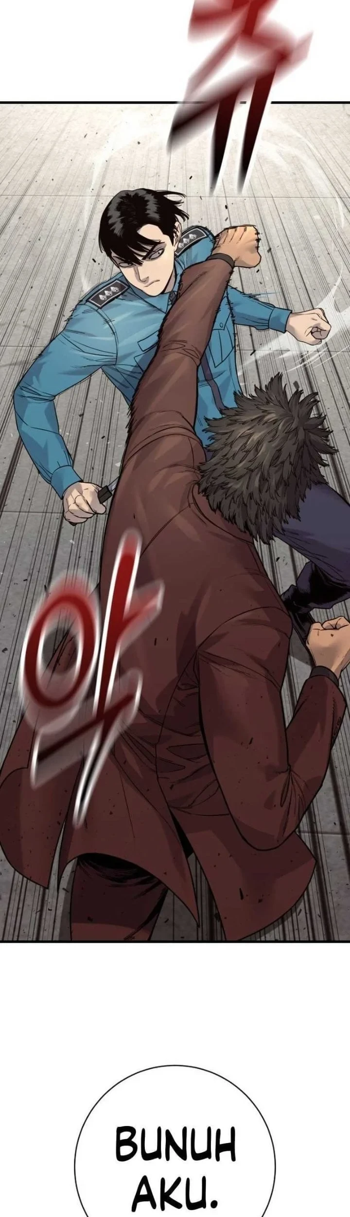 Return of the Bloodthirsty Police Chapter 128 Gambar 55