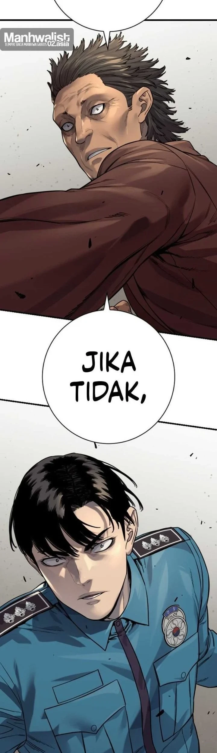 Return of the Bloodthirsty Police Chapter 128 Gambar 56