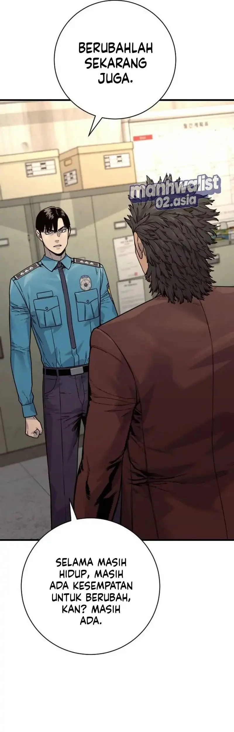 Return of the Bloodthirsty Police Chapter 129 Gambar 40