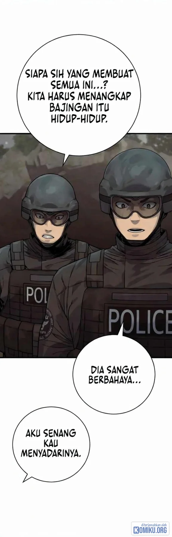 Return of the Bloodthirsty Police Chapter 135 halaman 32