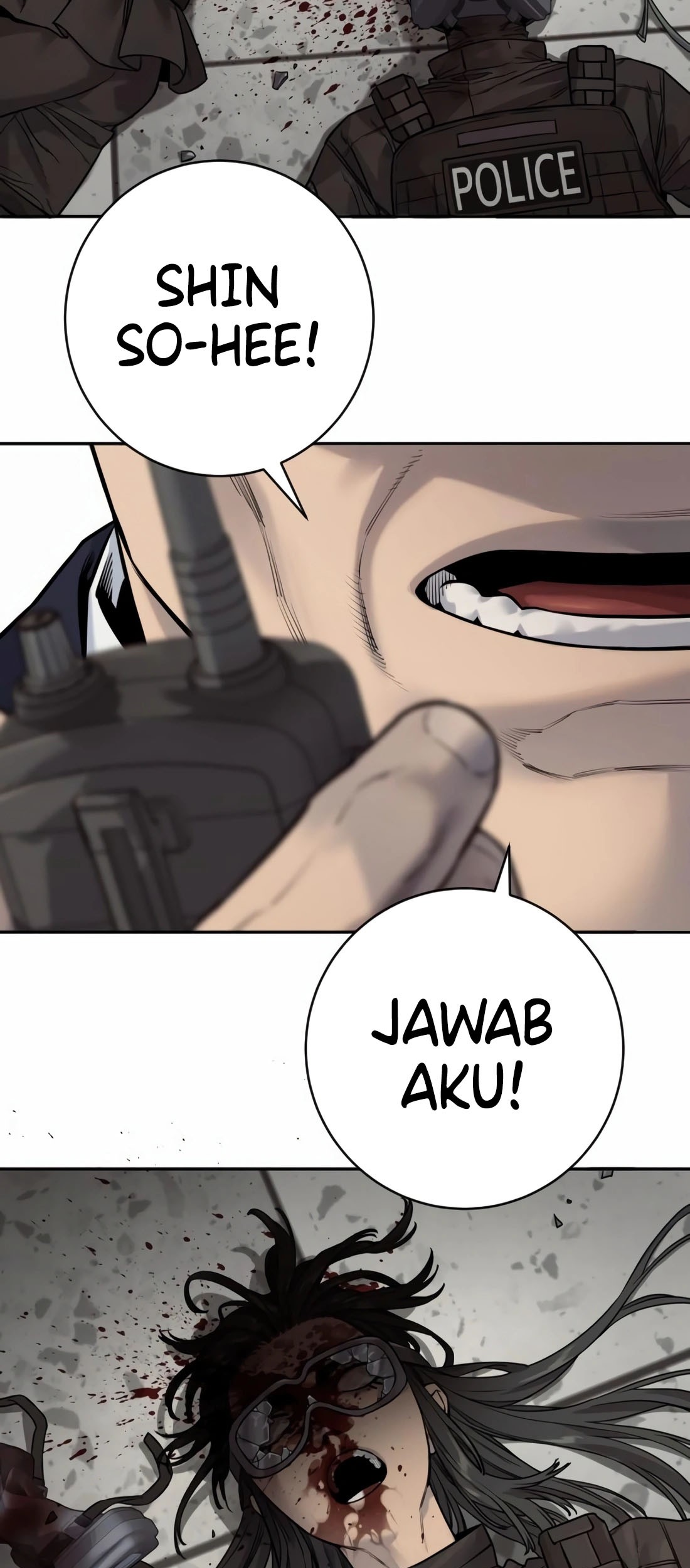 Return of the Bloodthirsty Police Chapter 86 Gambar 62