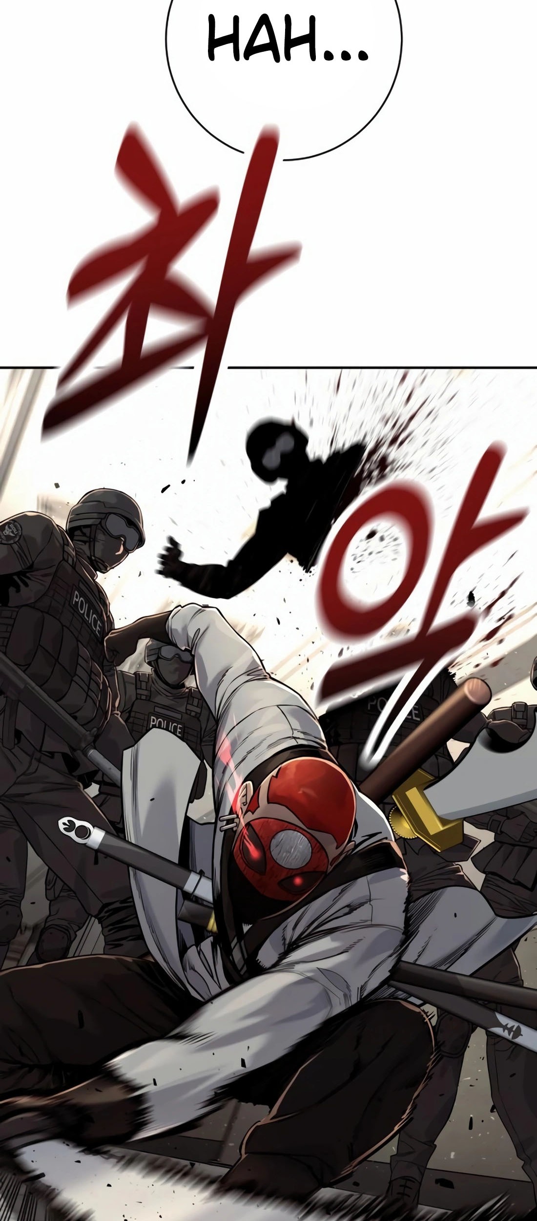 Return of the Bloodthirsty Police Chapter 87 Gambar 77