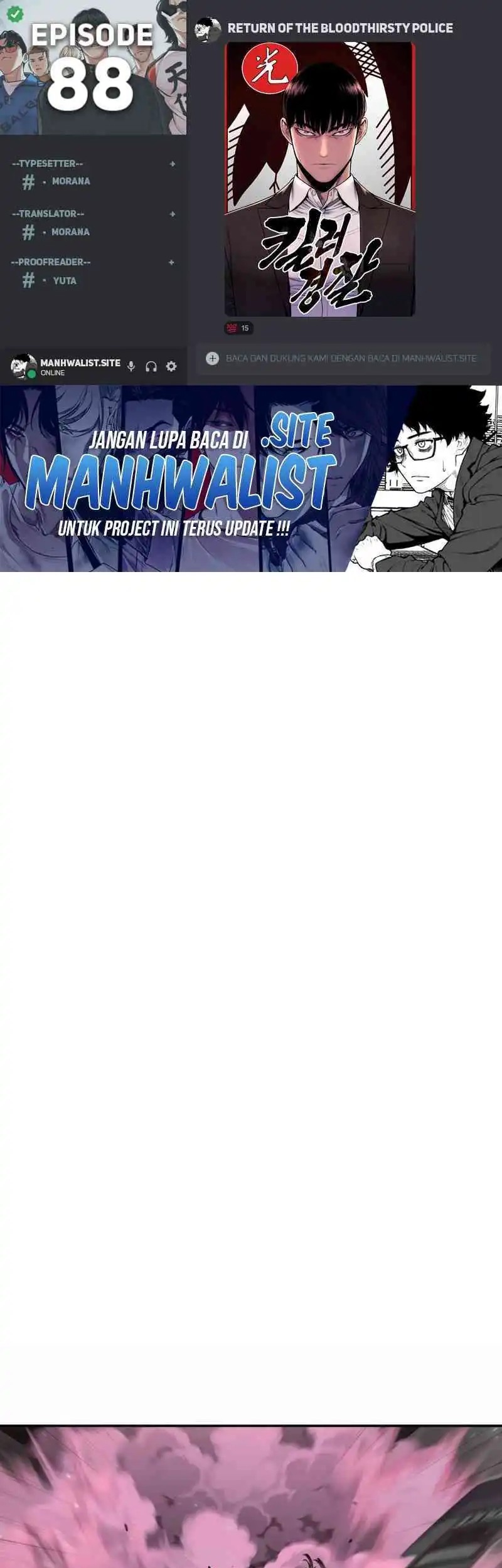 Baca Komik Return of the Bloodthirsty Police Chapter 88 Gambar 1