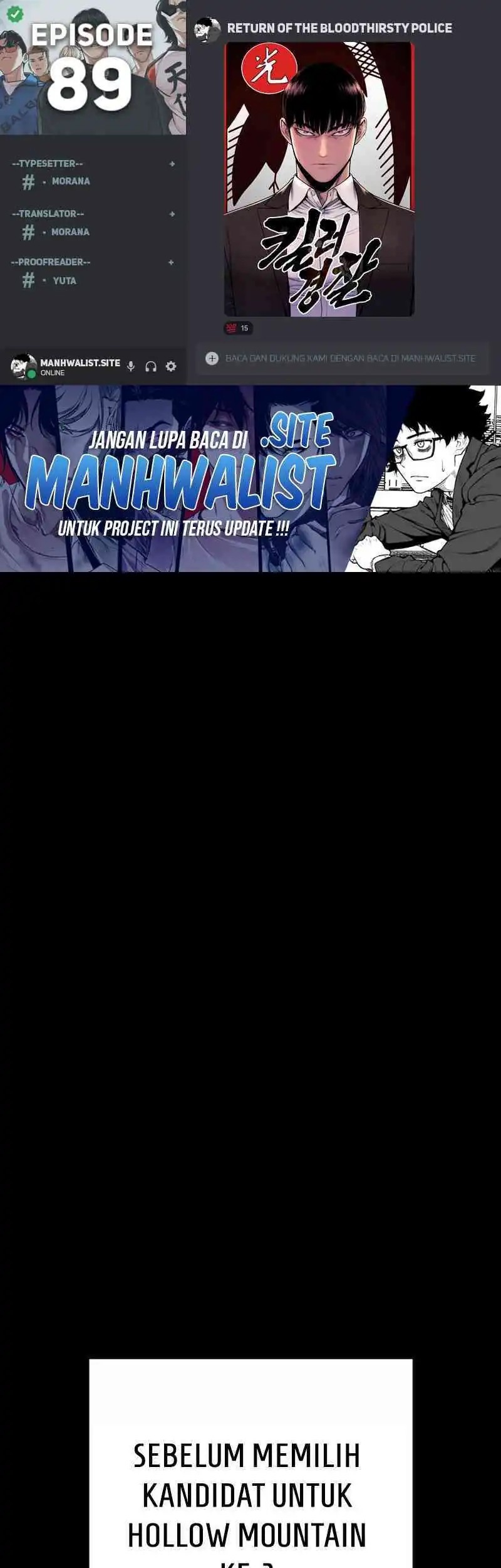 Baca Komik Return of the Bloodthirsty Police Chapter 89 Gambar 1