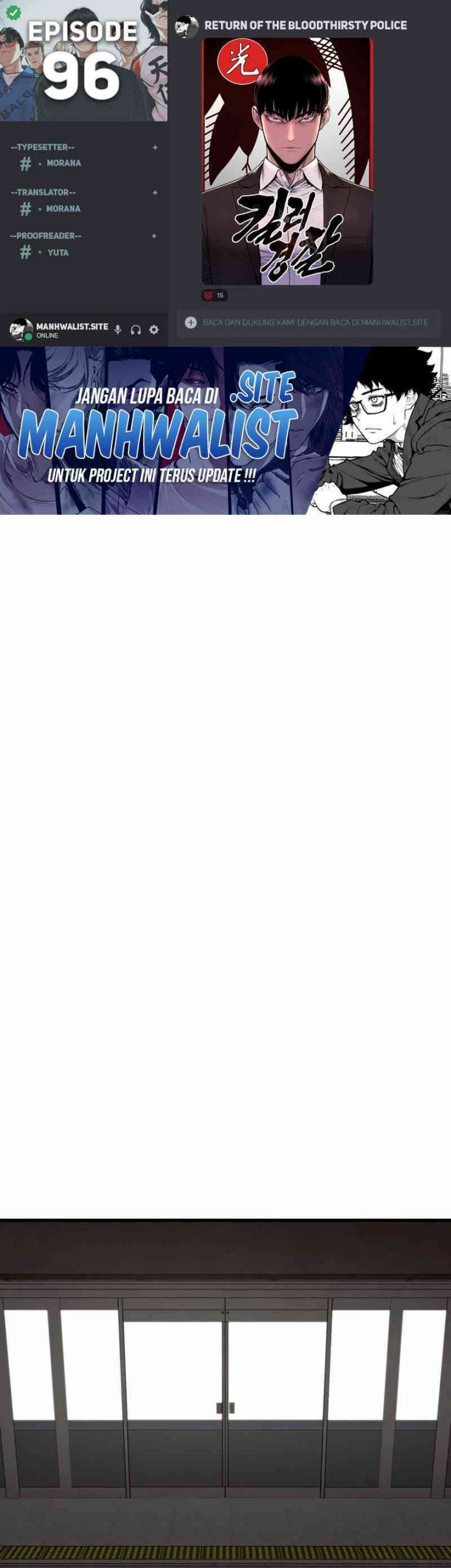 Komik Return of the Bloodthirsty Police Chapter 96 gambar nomor 1