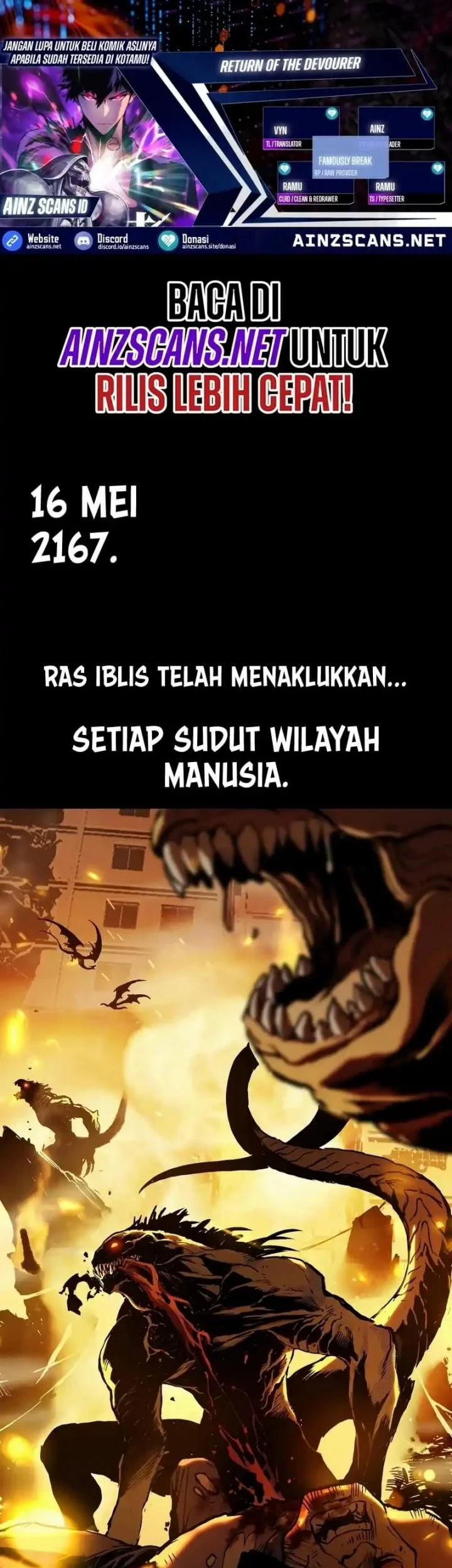 Komik Return of the Devourer Chapter 1 gambar nomor 1
